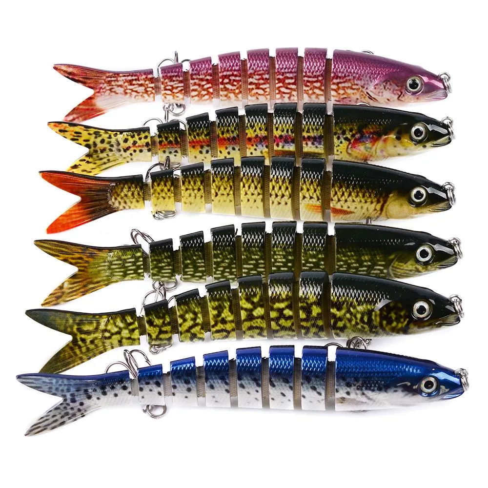 13.28cm Classic Lu Ya Duo fish 12 color bait 19g Lu Ya plastic bait