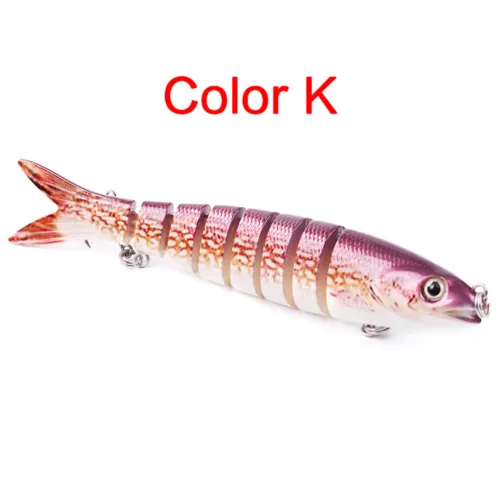 13.28cm Classic Lu Ya Duo fish 12 color bait 19g Lu Ya plastic bait