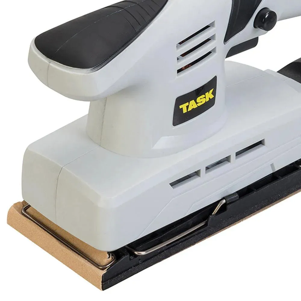 135W Electric Sander 1/3 Sheet Orbital Dust Extraction   31 Mixed Sanding Sheets
