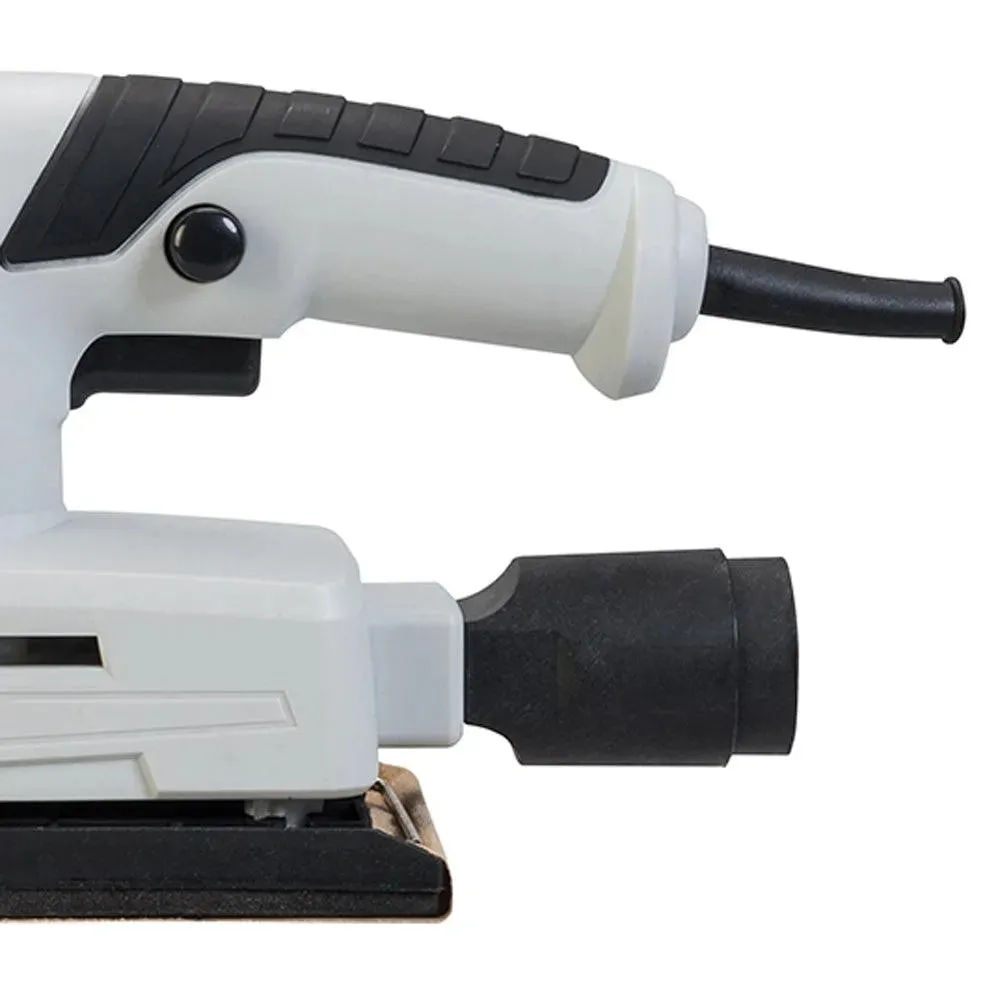 135W Electric Sander 1/3 Sheet Orbital Dust Extraction   31 Mixed Sanding Sheets