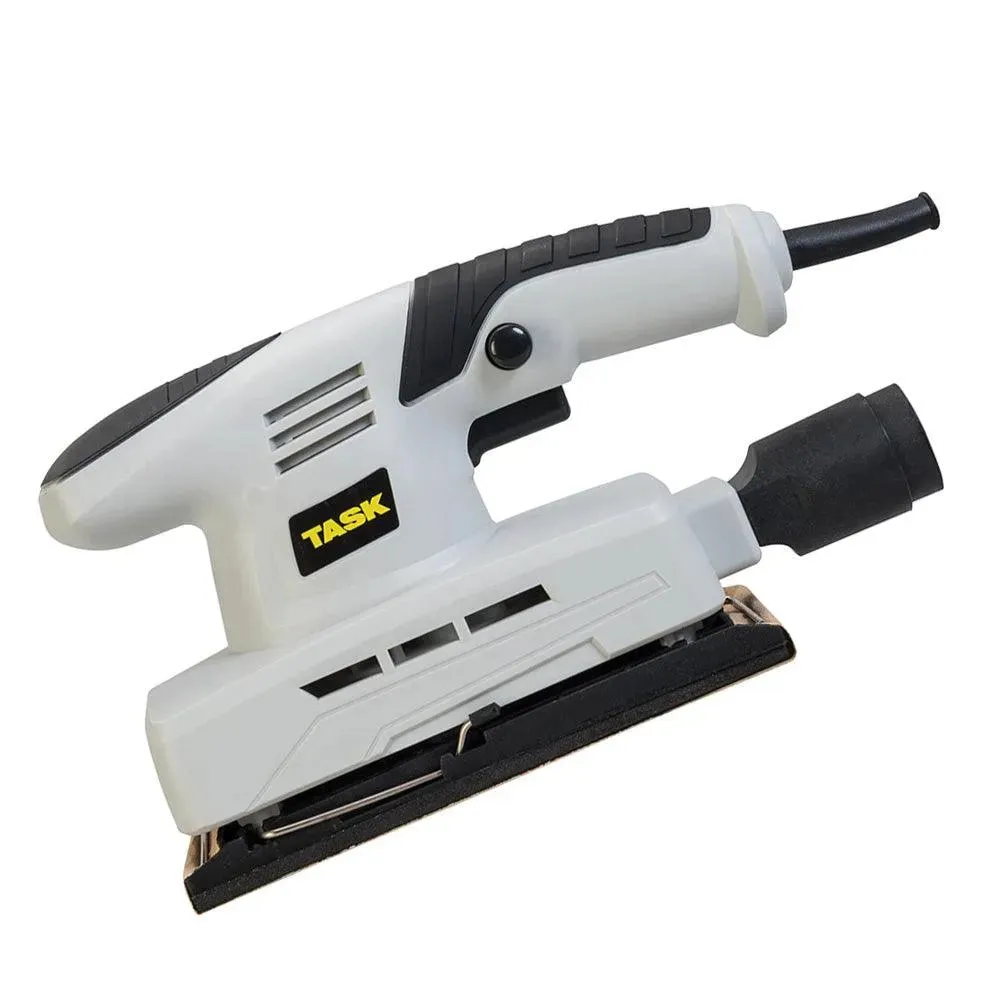 135W Electric Sander 1/3 Sheet Orbital Dust Extraction   31 Mixed Sanding Sheets