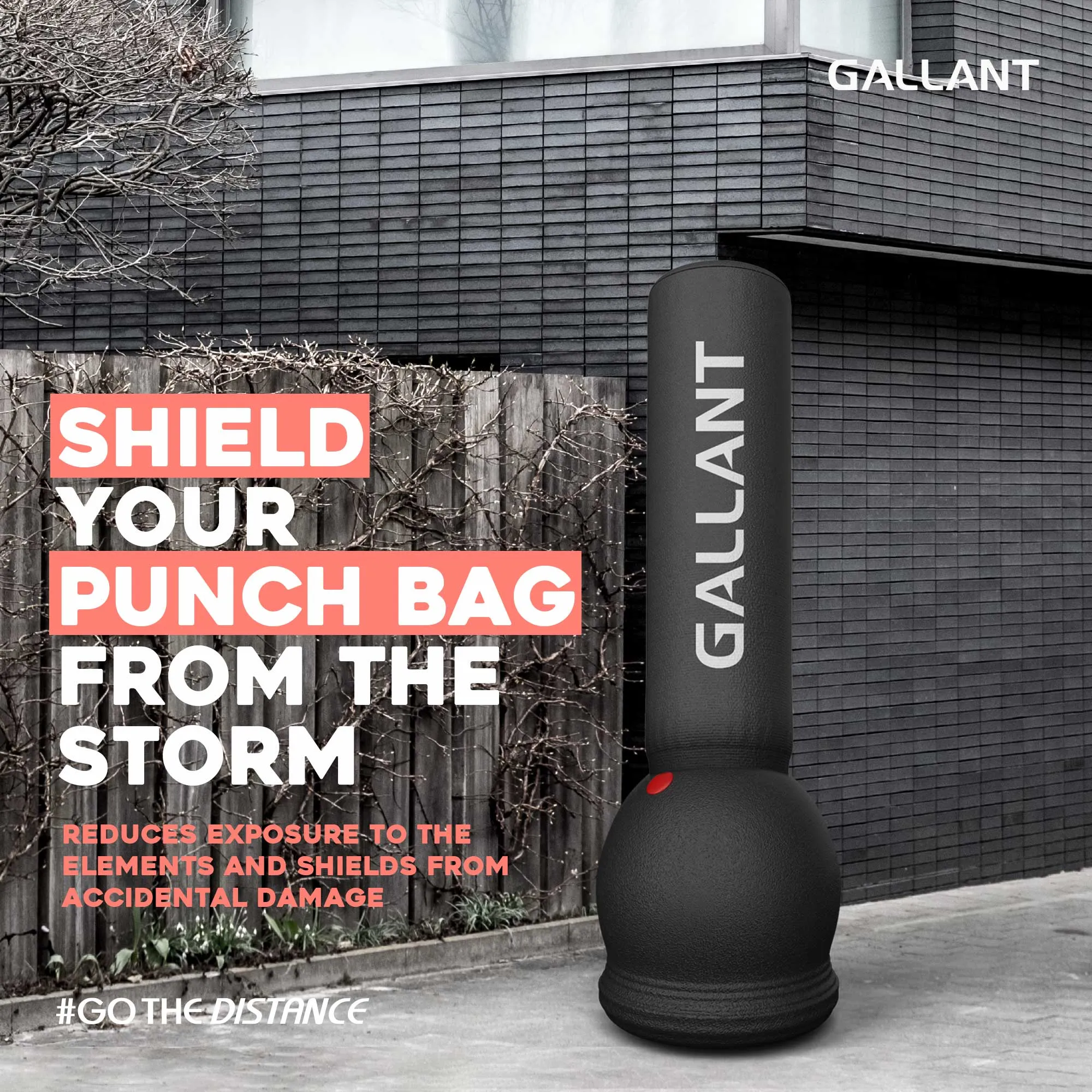 5ft to 6ft Punch Bag Cover -  Free Standing Heavy Boxing Bag Cover Waterproof with Elastic Finishing for Secure Grip - Heavy Bag Cover