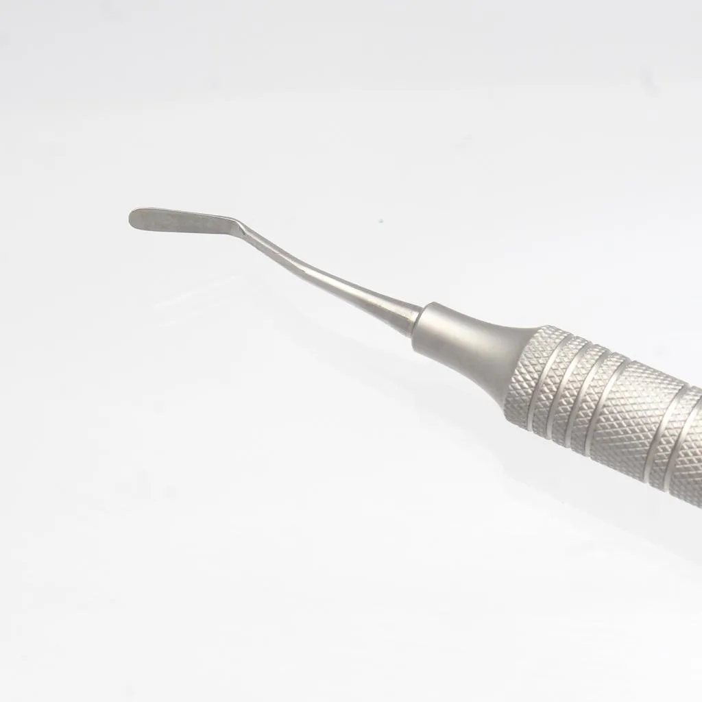 #6 Dental Plastic Filling Instrument - Double-Sided Placement Instrument with Hollow Stainless Steel Handle