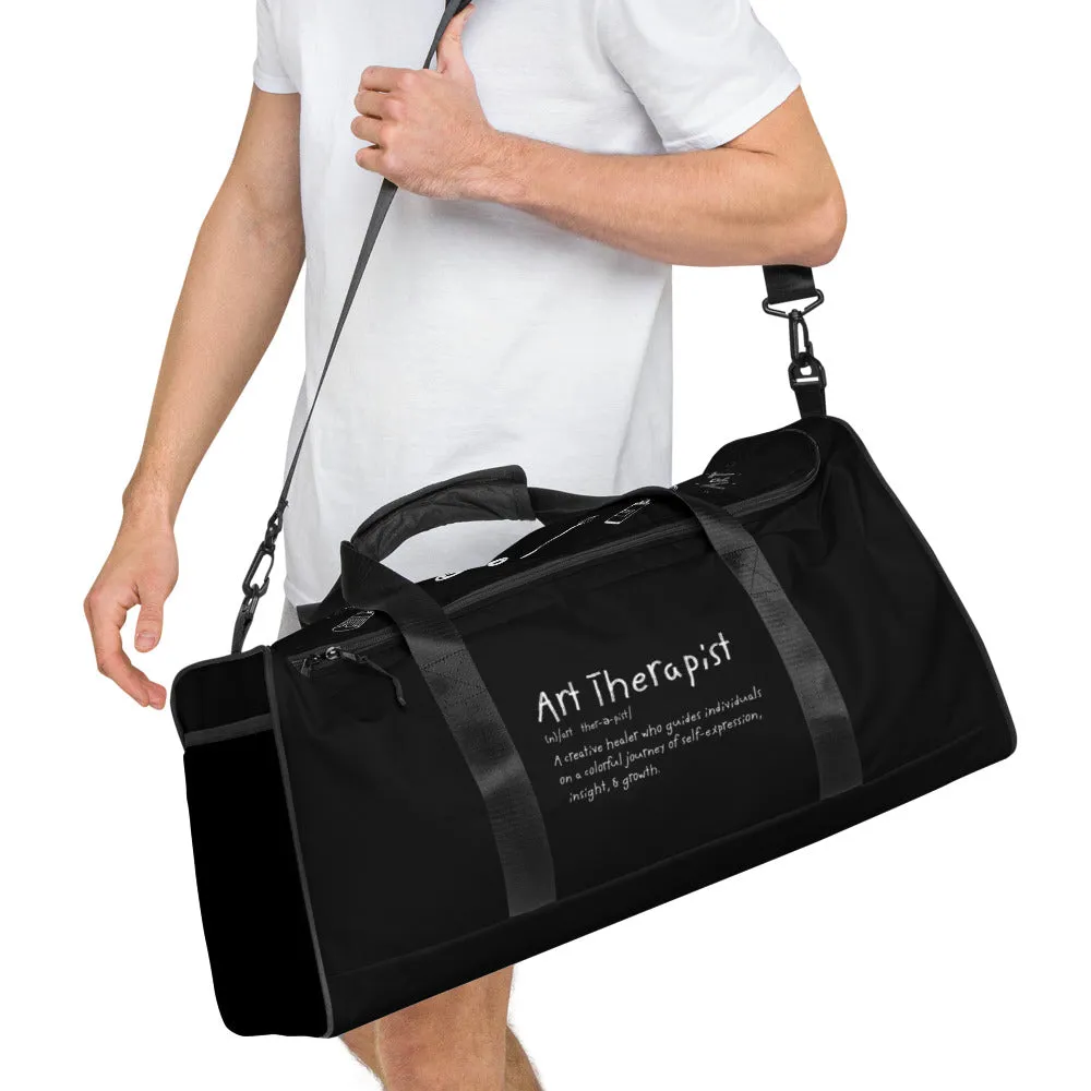 Art Therapist Defined Duffle bag