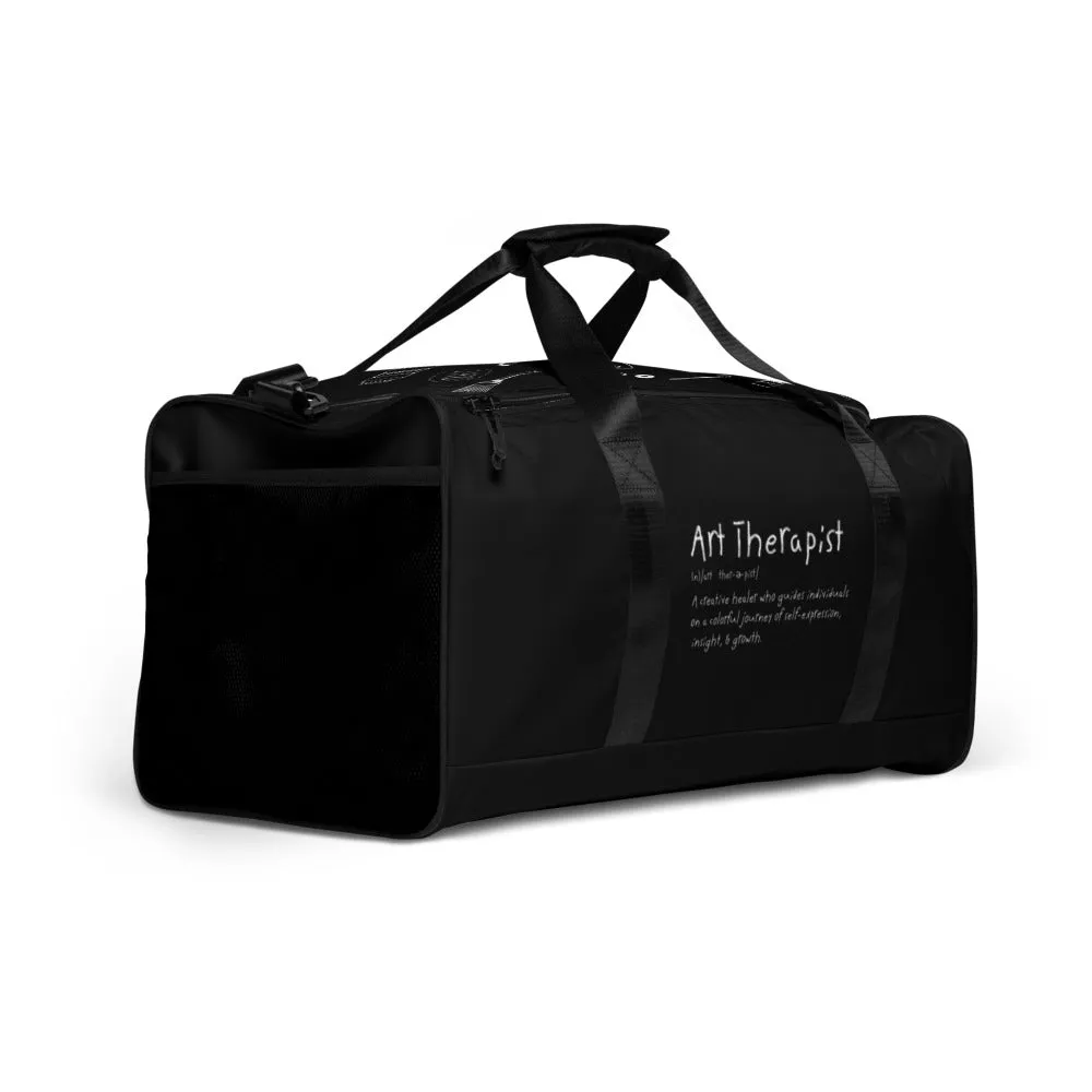 Art Therapist Defined Duffle bag