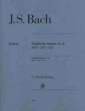 Bach: English Suites 4-6 BWV 809-811