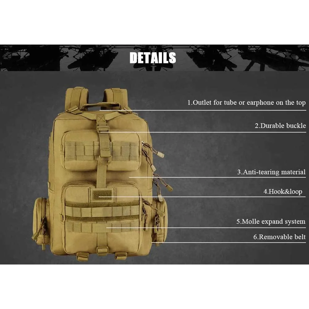 Backpack Military & Tactical <br> Nylon