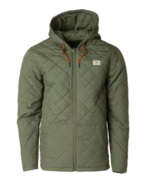 Banded Mountainside Full Zip Jacket-Forrest