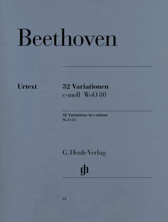 Beethoven: 32 Variations in C Minor WoO 80 Piano Solo