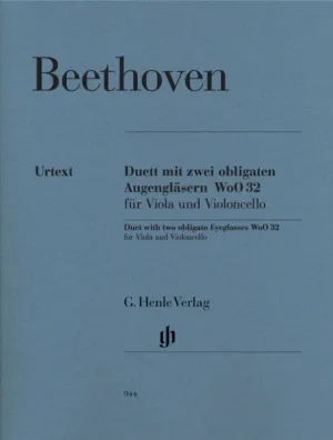 Beethoven: Duet with Two Obligato Eyeglasses WoO 32 Vla/Cello