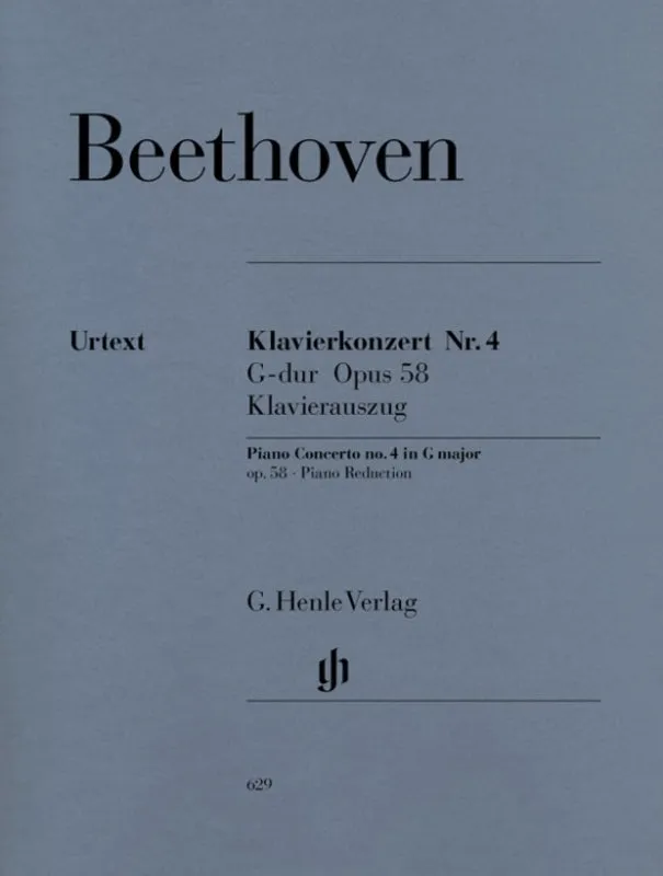 Beethoven: Piano Concerto No 4 G Major Op 58 for 2 Pianos 4 Hands