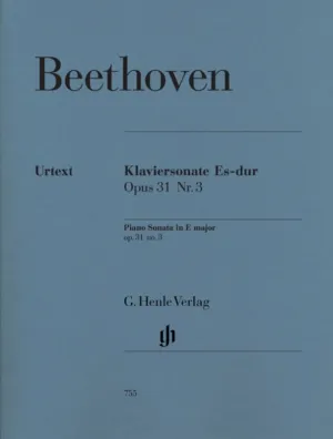 Beethoven: Piano Sonata in E-flat Major Op 31 No 3