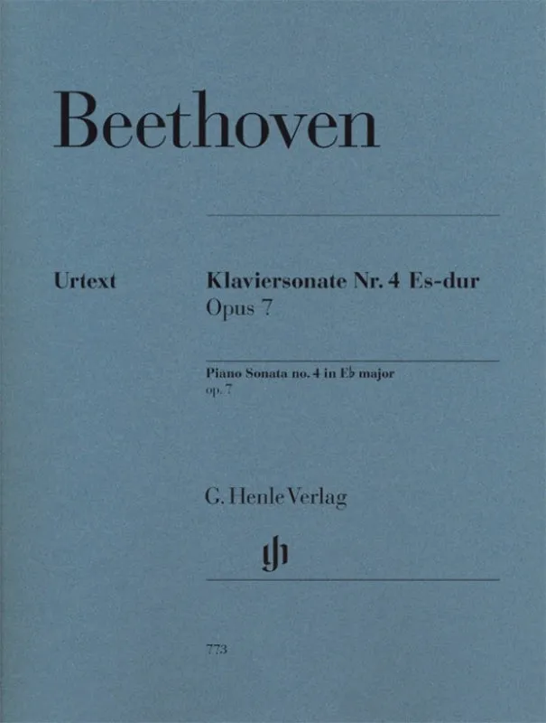 Beethoven: Piano Sonata No 4 Op 7