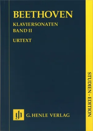 Beethoven: Piano Sonatas Volume 2 Study Score