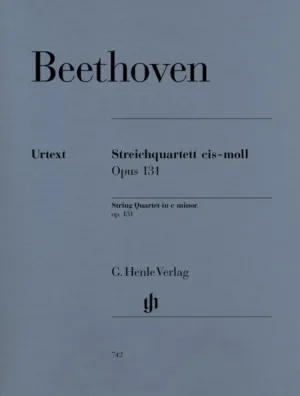 Beethoven: String Quartet in C-sharp Minor Op 131 Score & Parts