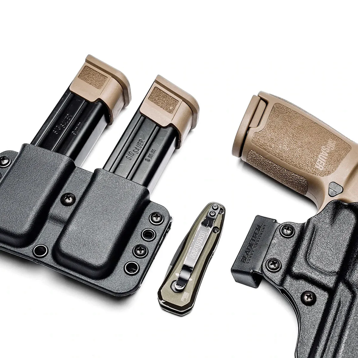Blade-Tech Total Eclipse OWB Double Mag Pouch