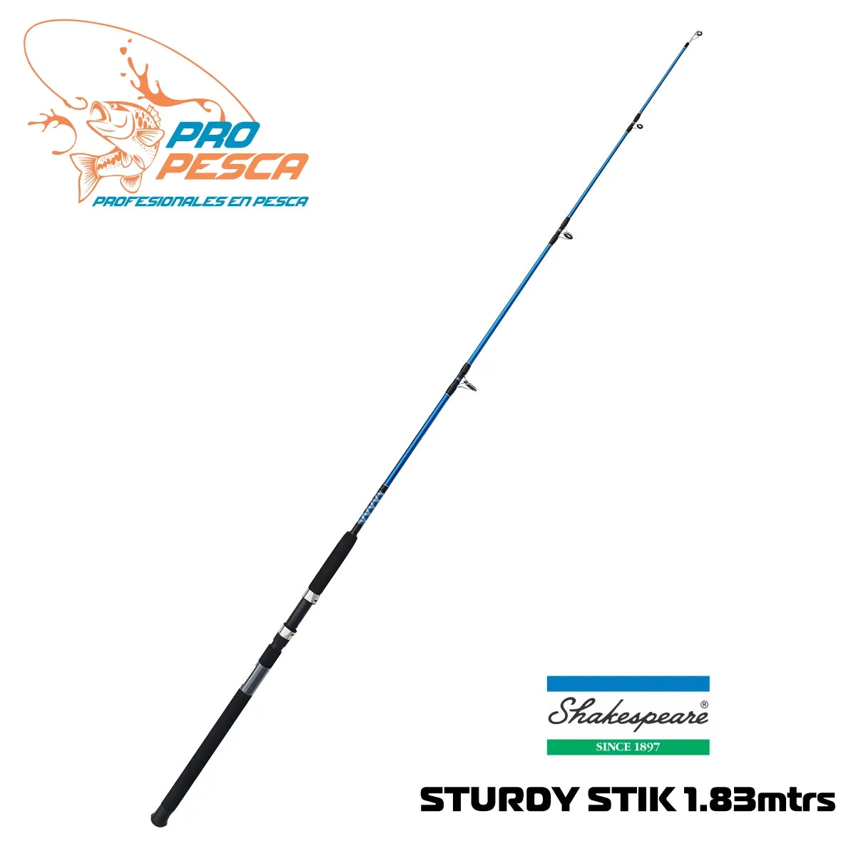 Caña Shakespeare Sturdy Stik® 1.83mtrs