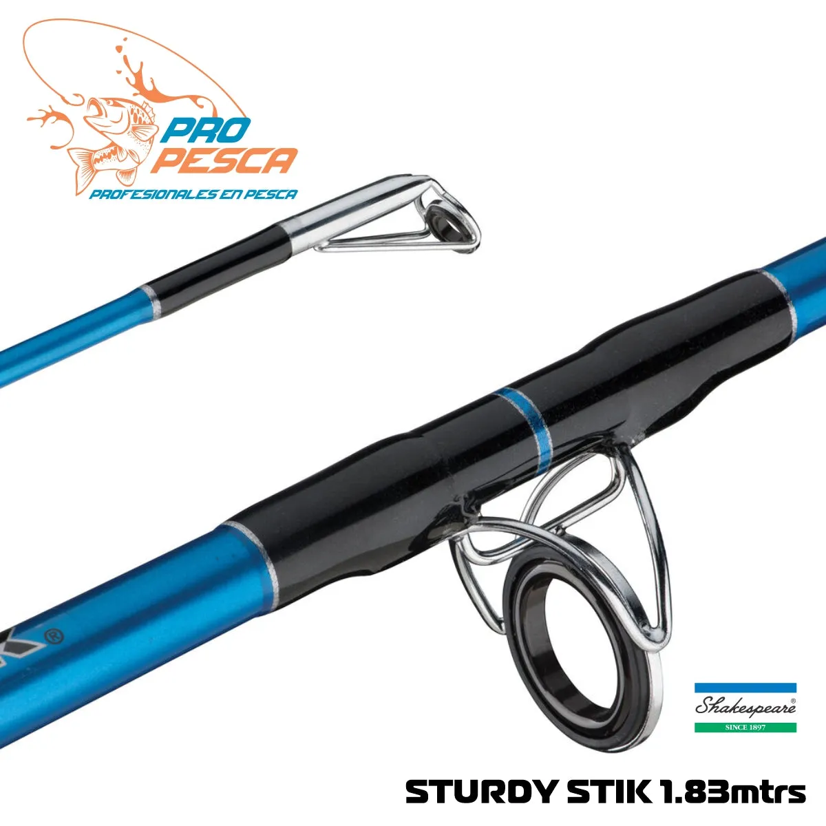 Caña Shakespeare Sturdy Stik® 1.83mtrs