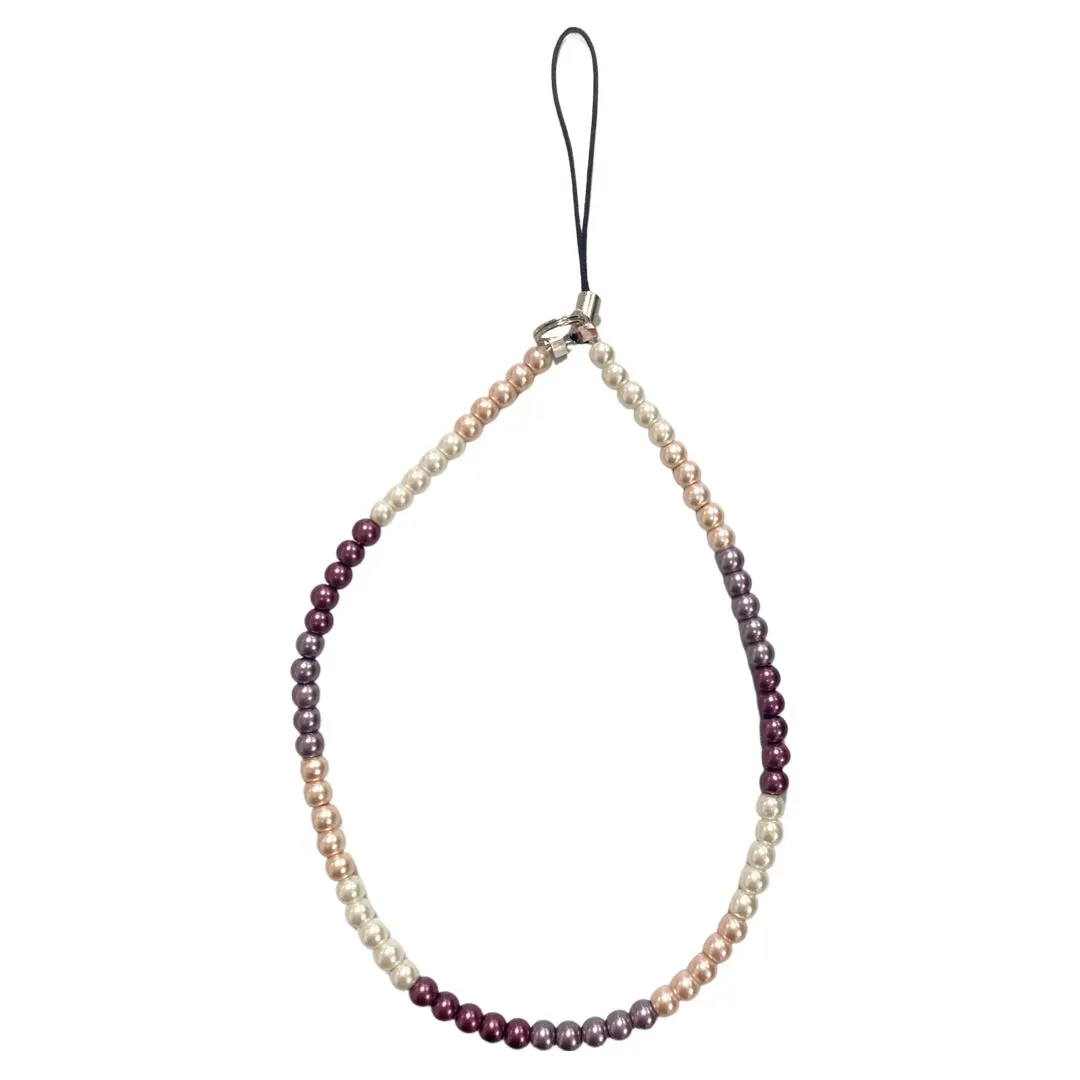 Cell Phone Charm - Pearls