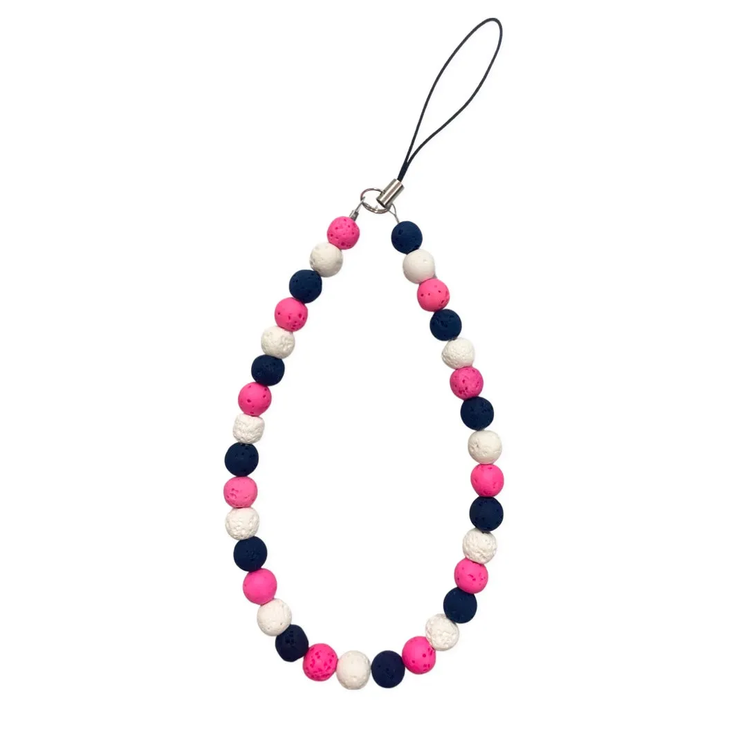 Cell Phone Charm - Volcano Beads