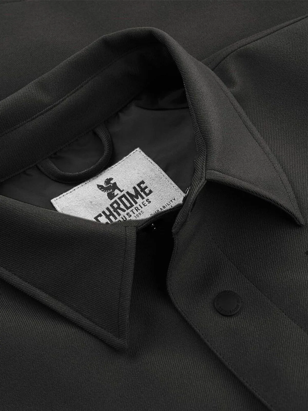 Chrome Industries Masonic Coaches Jacket Black