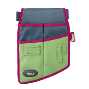 Clip Glove Matching Tool Belt - Ladies - Pink / Blue