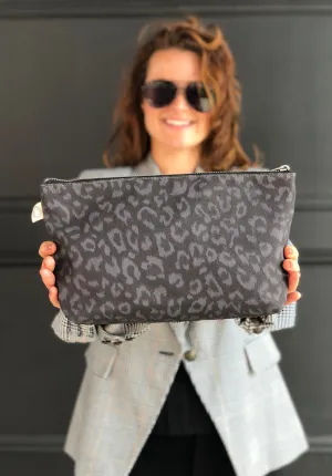 Clutch Basics - Black Leopard
