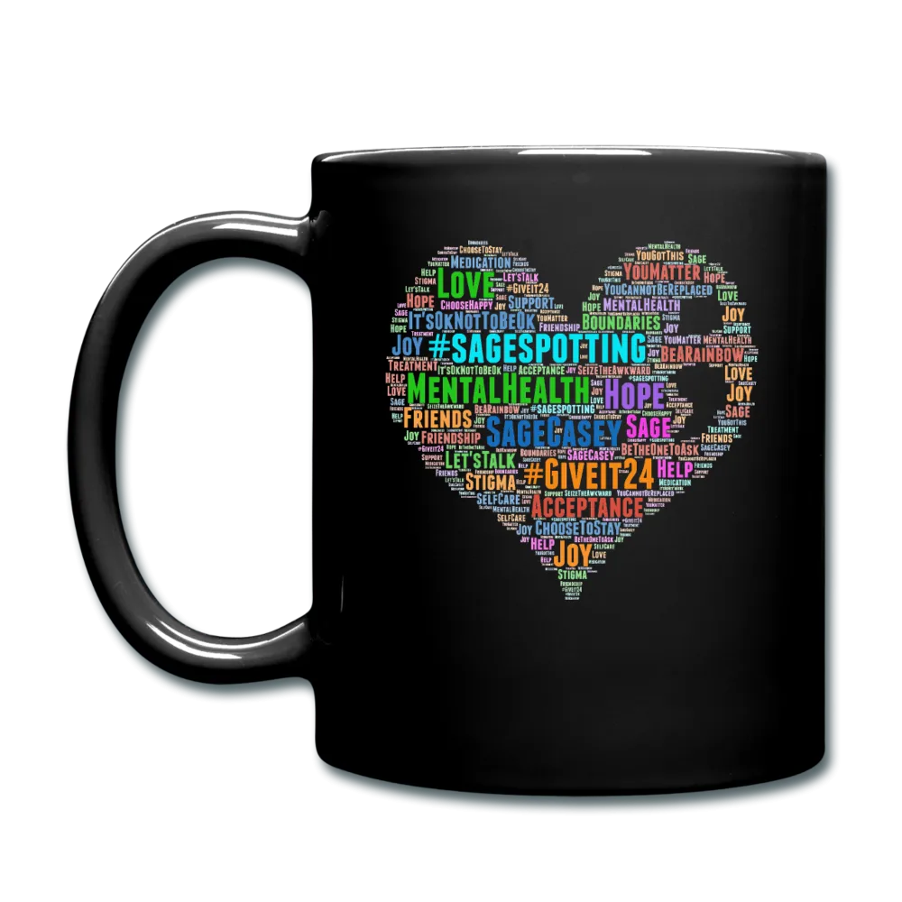 Color Mug - Sage Art by Tin Crow Art