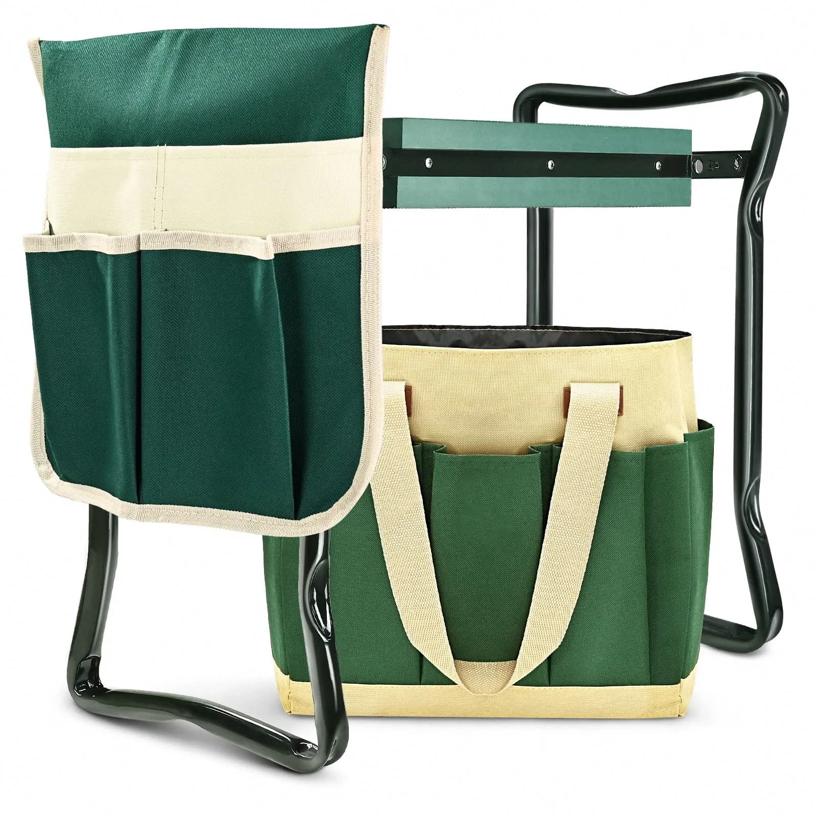 Comfortable Gardeners Bags Garden Tool Gift Smart design | for – with Foldable Diverse categories 🌼🧰 Kneeler Stool