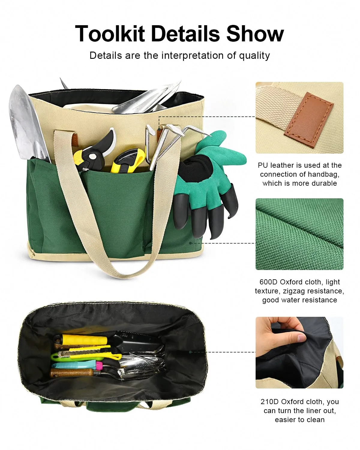 Comfortable Gardeners Bags Garden Tool Gift Smart design | for – with Foldable Diverse categories 🌼🧰 Kneeler Stool