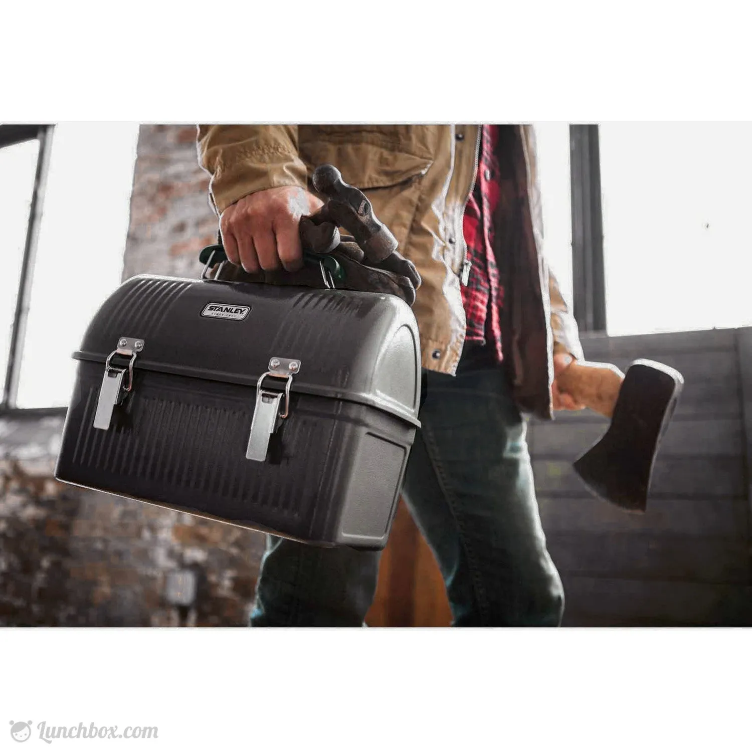 Construction Worker Dome Lunchbox