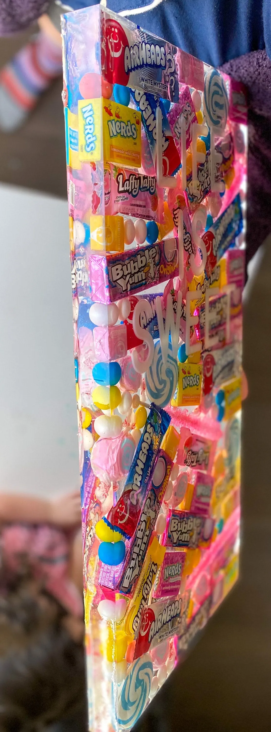 Custom Candy Wall Art, 9"x18"