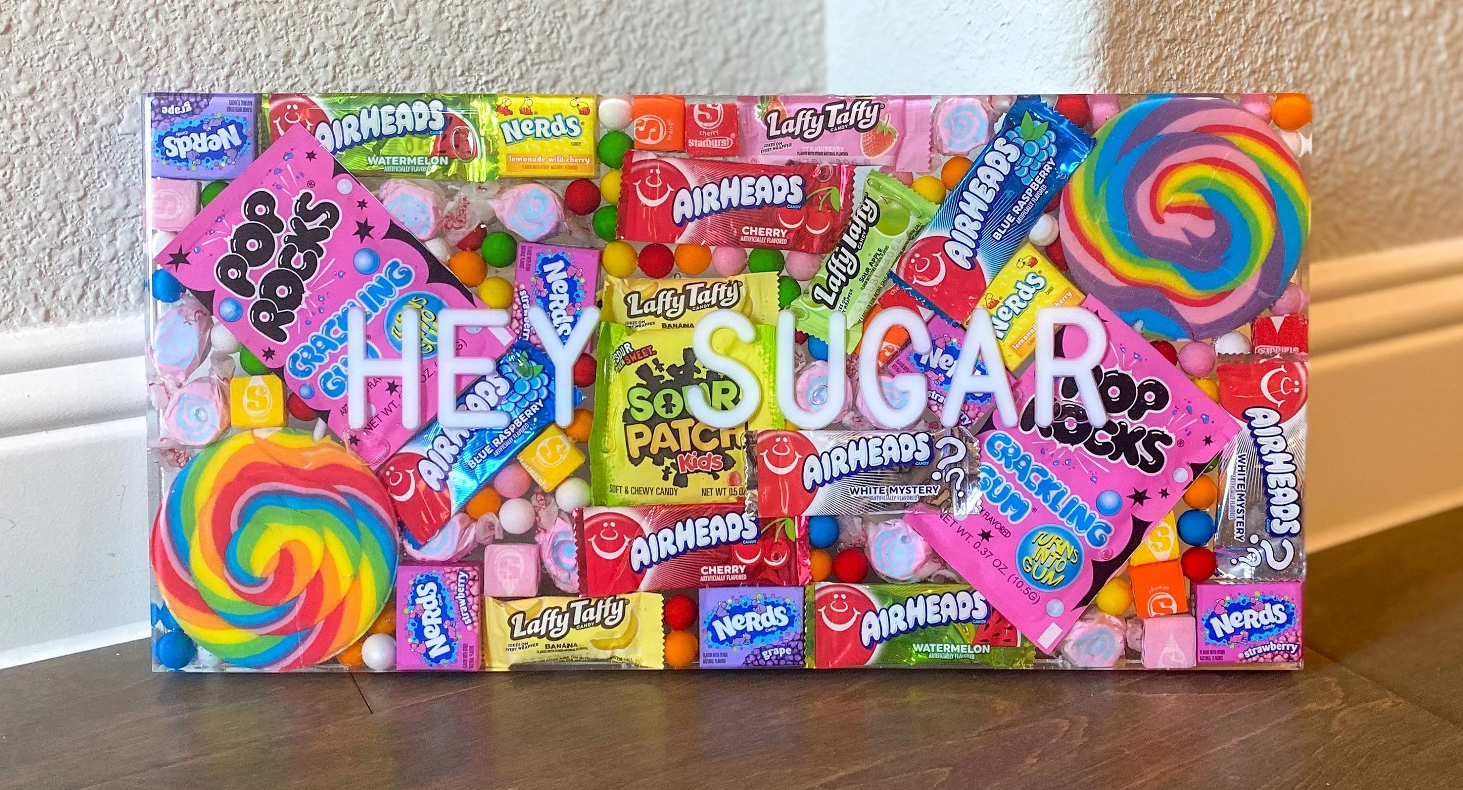 Custom Candy Wall Art, 9"x18"
