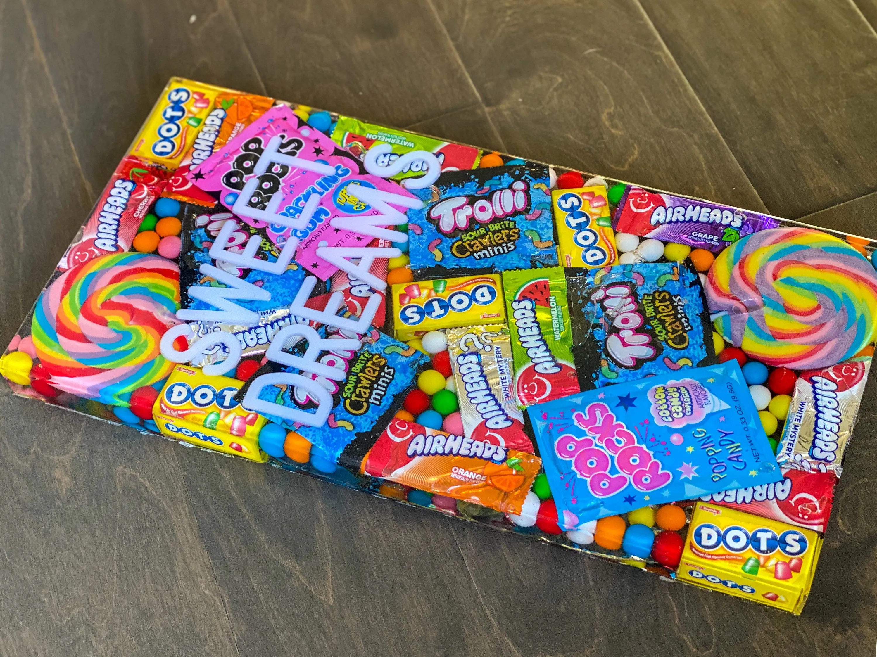 Custom Candy Wall Art, 9"x18"
