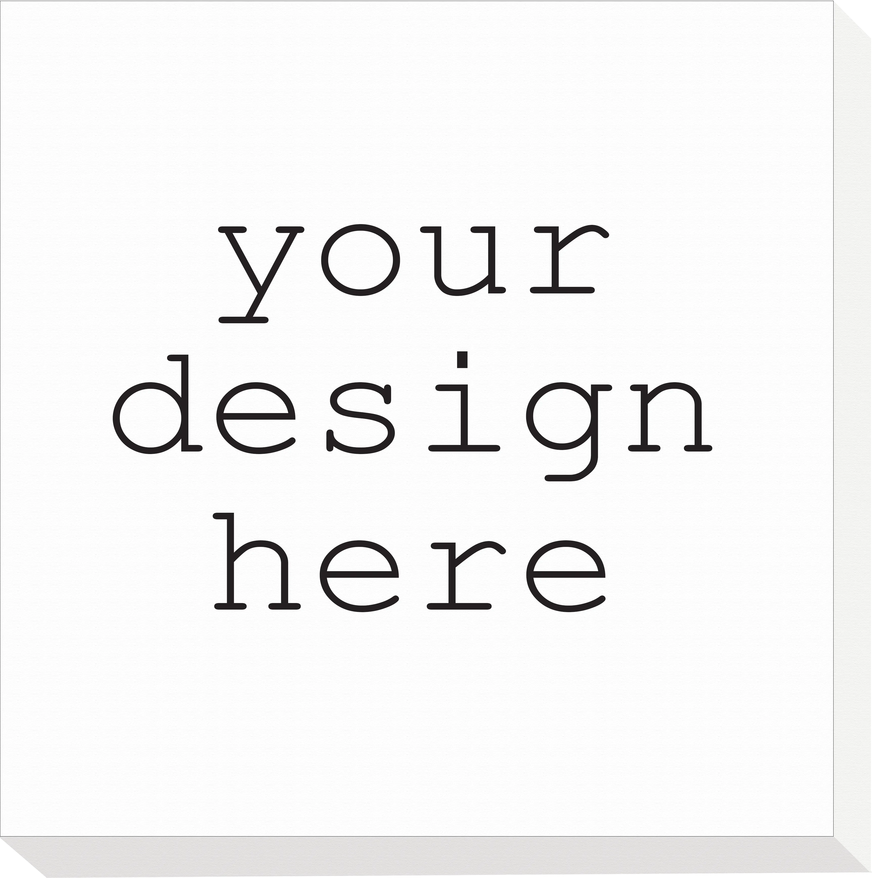 Custom: Gallery Wrapped Canvas Art