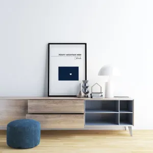 Customizable Colorado state art
