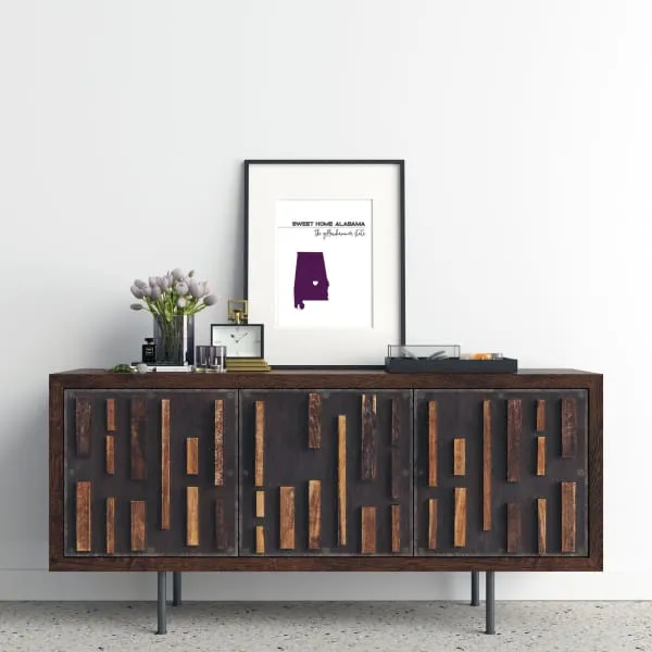 Customizable framed Alberta art