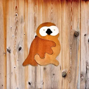 Customizable Owl Puzzle Wall Art