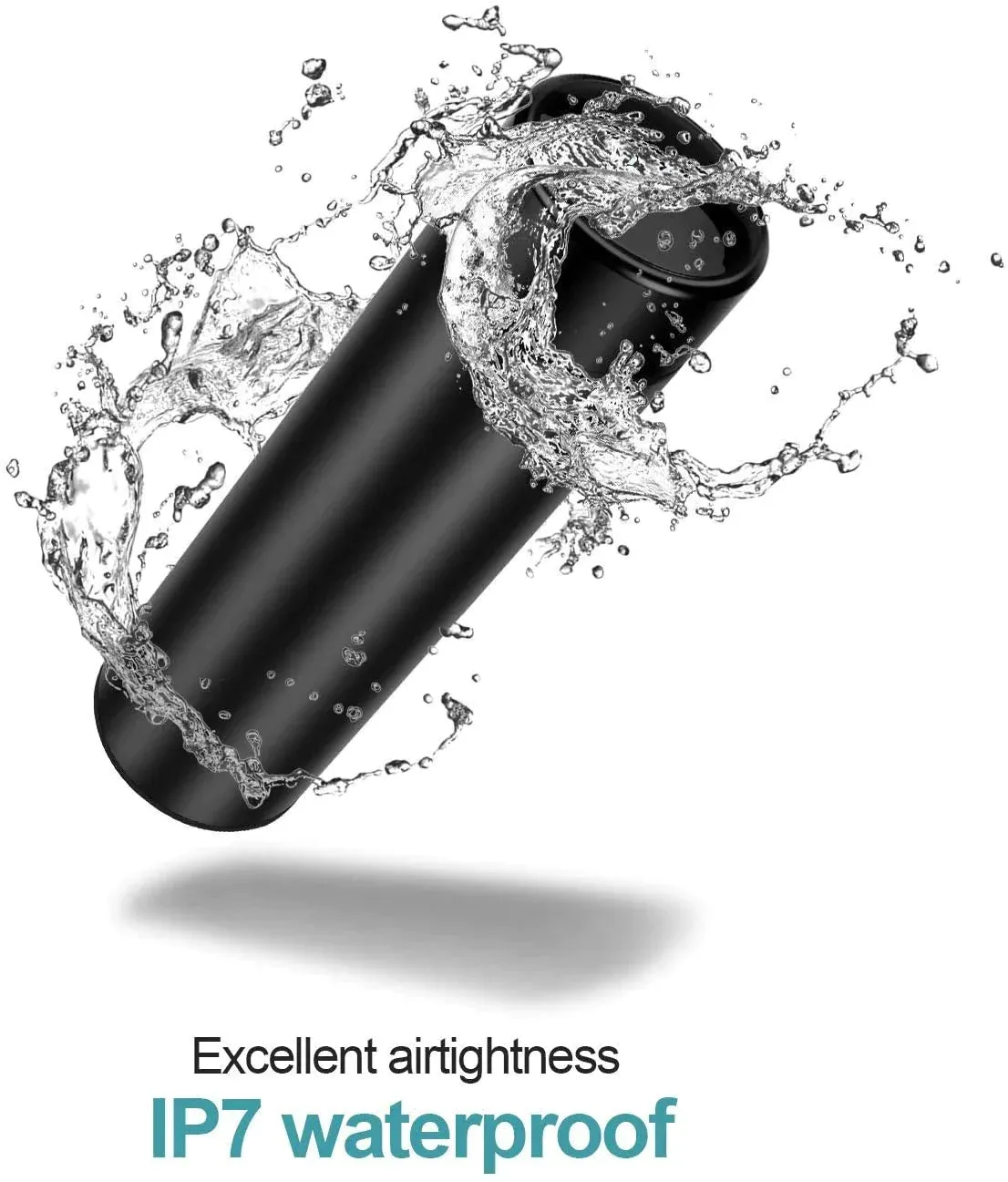 Customized Bottle with Temperature display - Black