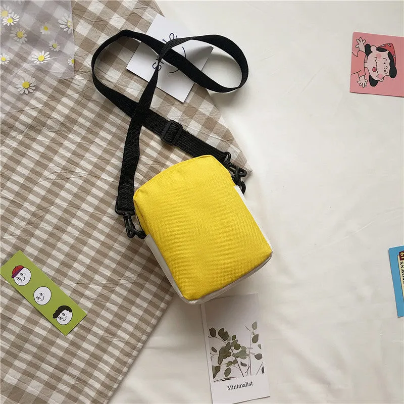 Cute Female Trendy Style Artistic Mobile Crossbody Bags