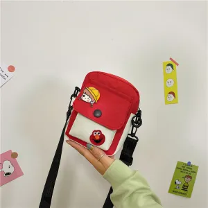 Cute Female Trendy Style Artistic Mobile Crossbody Bags