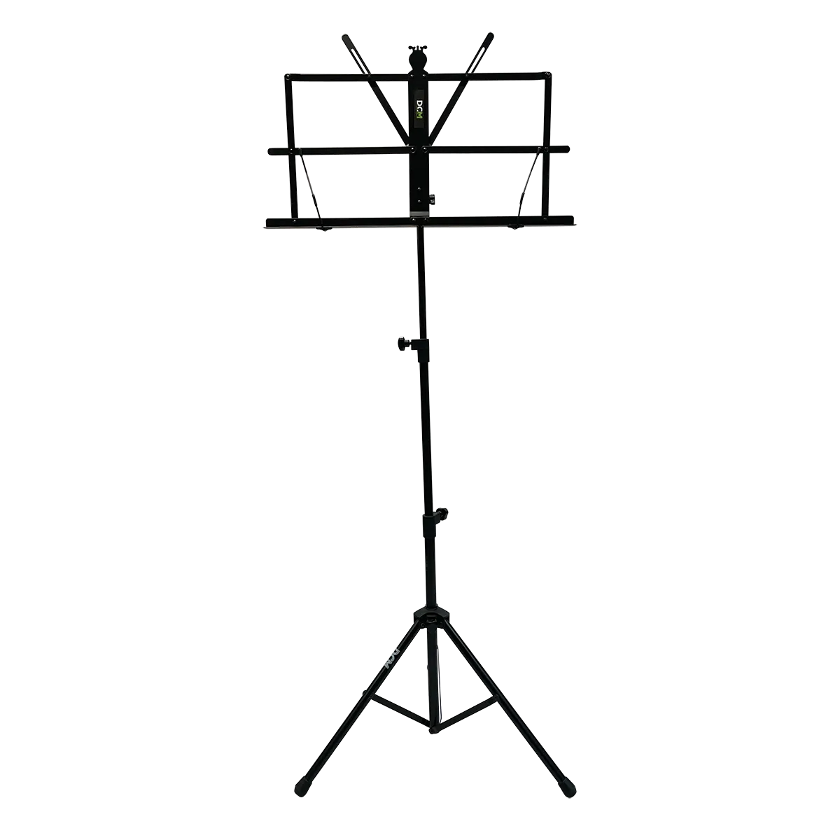 DCM Folding Music Stand with Bag Black