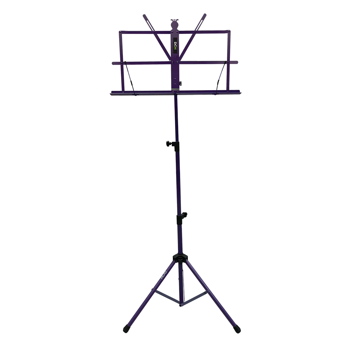 DCM Folding Music Stand with Bag Purple