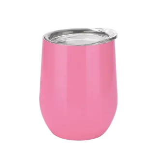 Double-Insulated Stemless Thermos Cup Stainless Steel Glass Tumbler for Wine Beer Soda Tea Cup Retains Heat and Cold