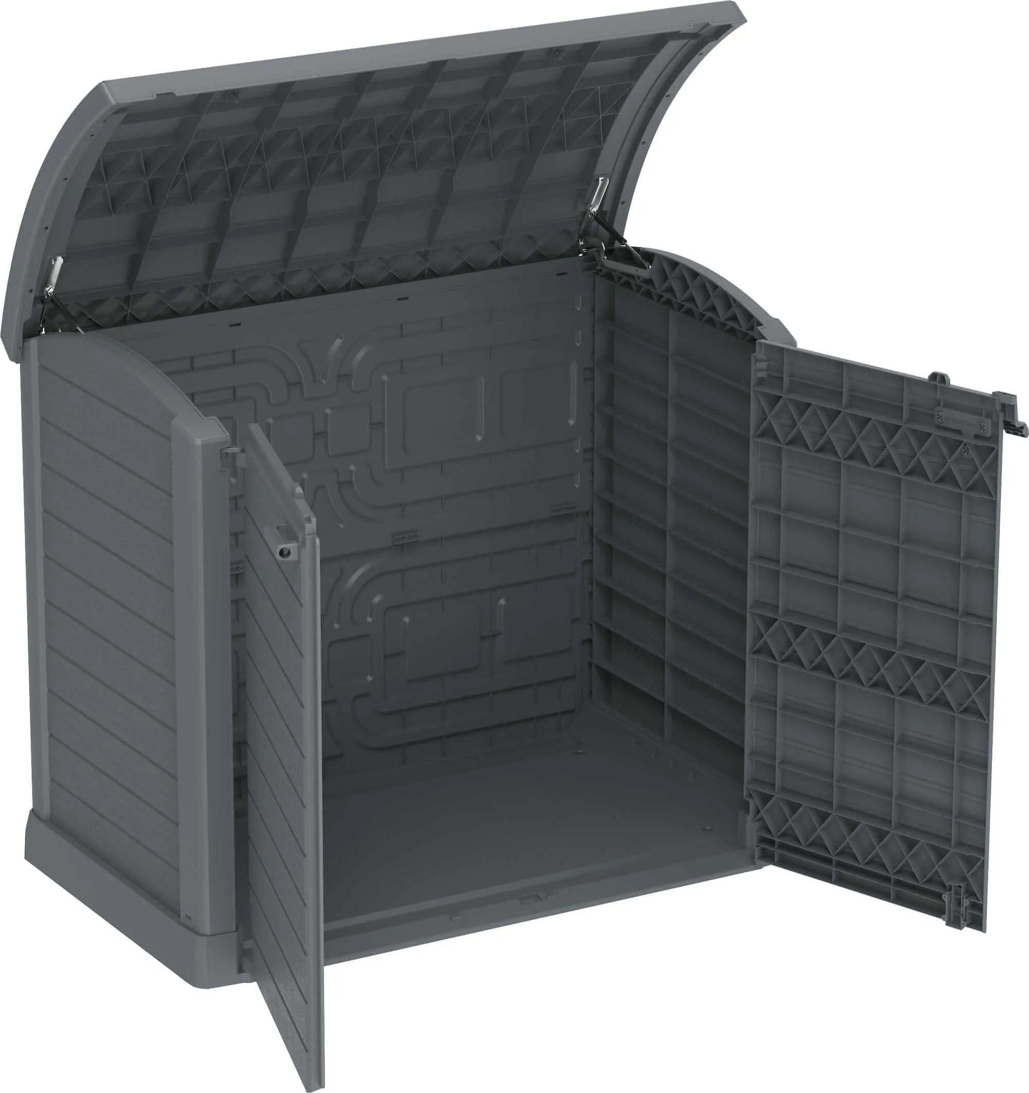 Duramax Storeaway Arc Lid 1200L Gray 86633