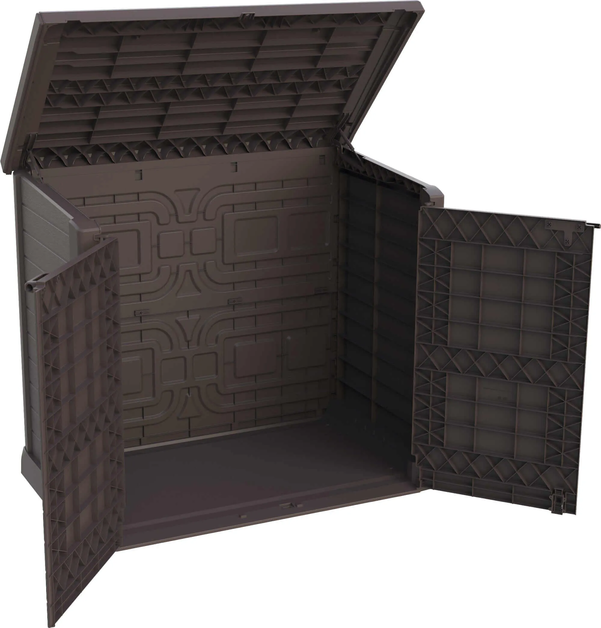 Duramax Storeaway Flat Lid 1200L Brown 86631