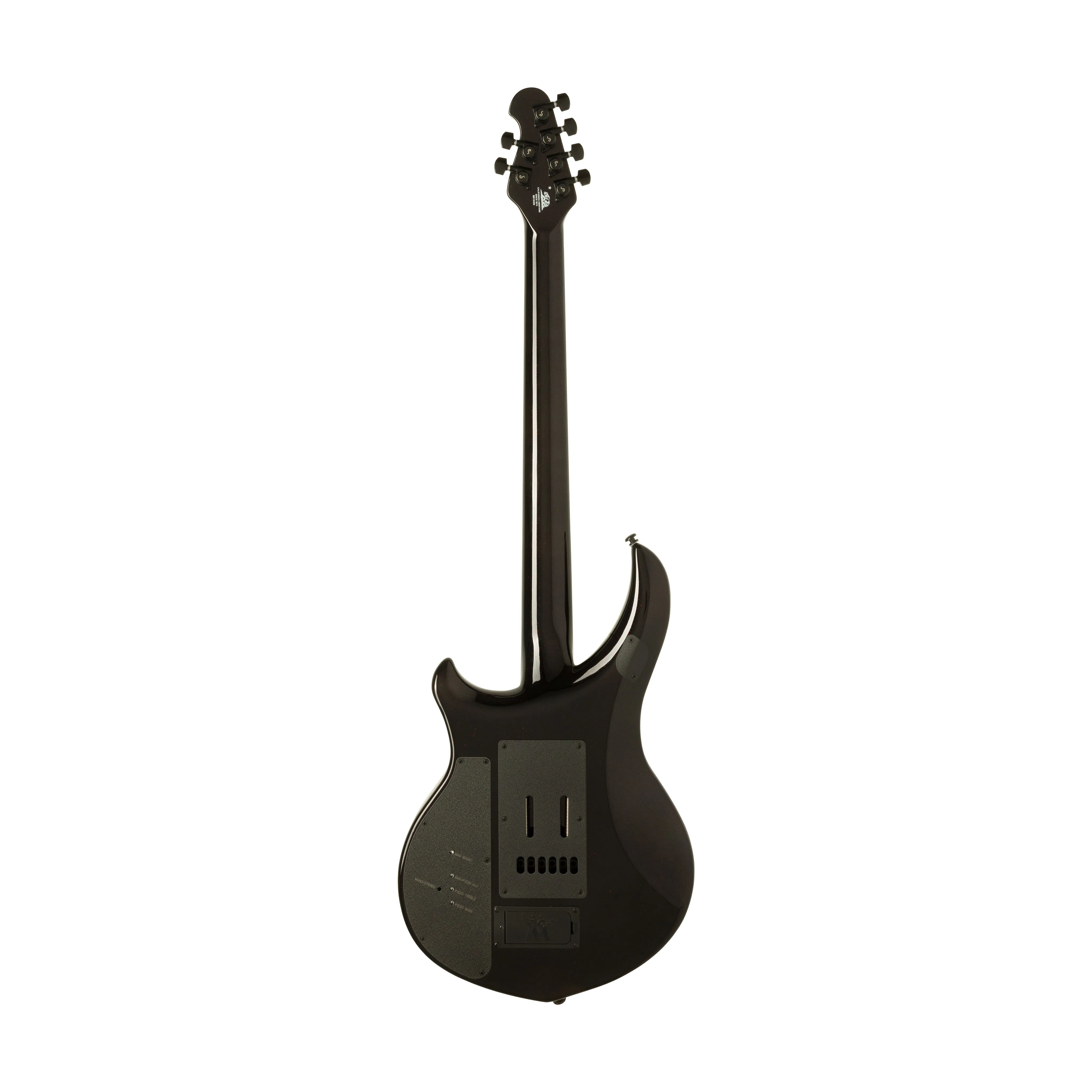 Ernie Ball Music Man John Petrucci Majesty 6 Electric Guitar, Ebony FB, Sanguine Red