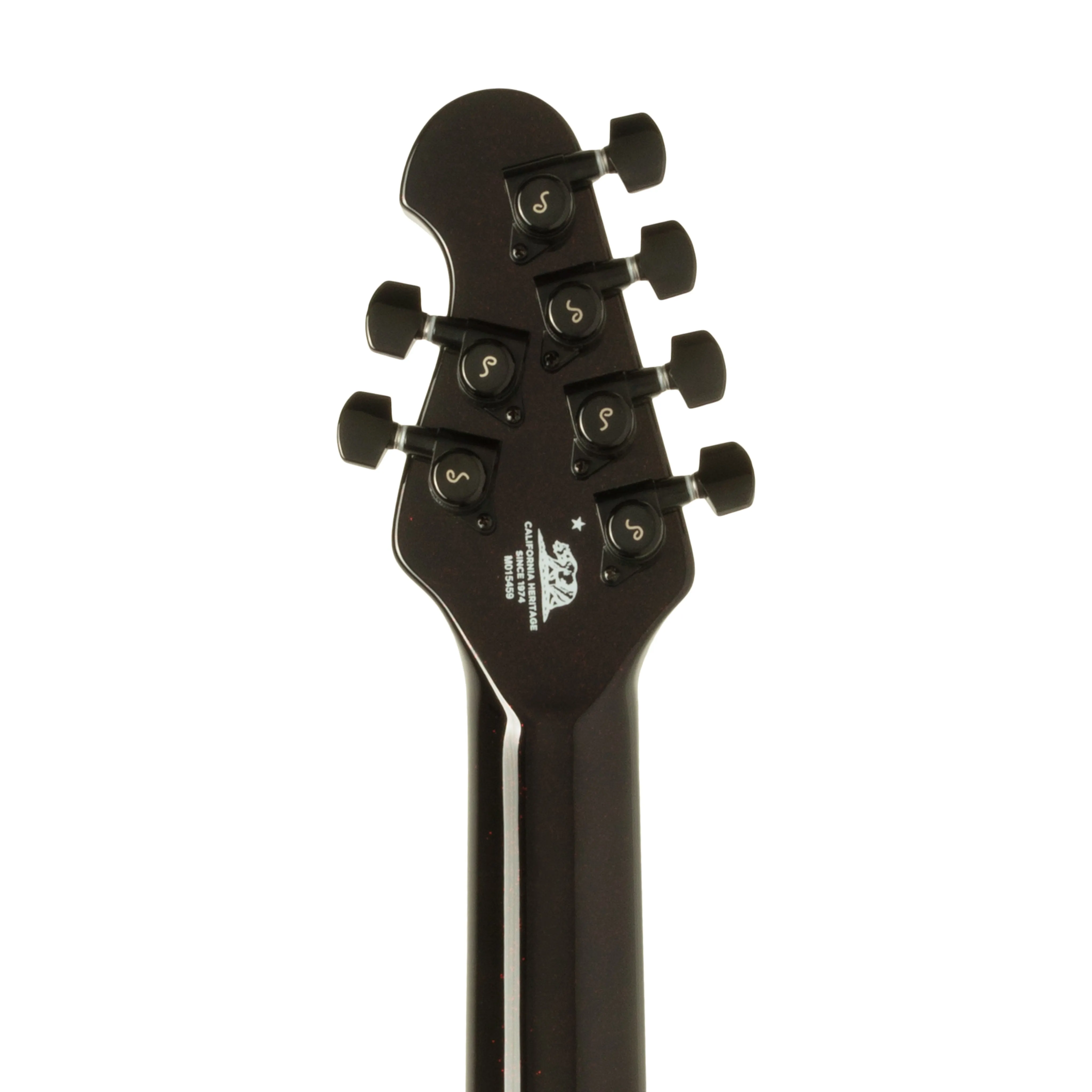 Ernie Ball Music Man John Petrucci Majesty 6 Electric Guitar, Ebony FB, Sanguine Red