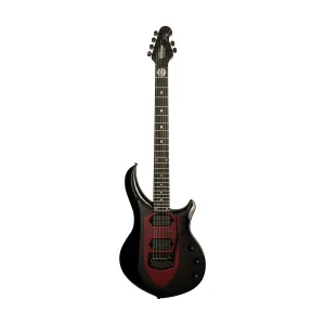 Ernie Ball Music Man John Petrucci Majesty 6 Electric Guitar, Ebony FB, Sanguine Red