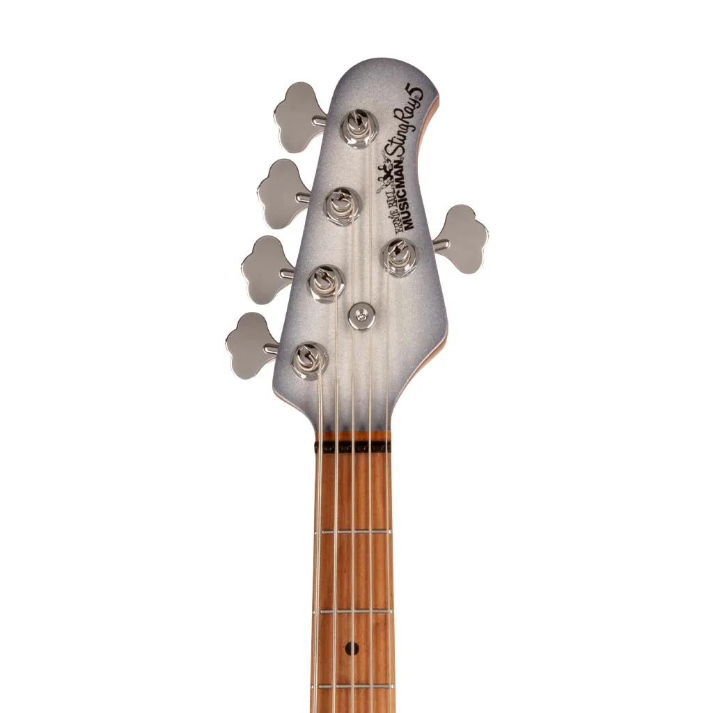 Ernie Ball Music Man StingRay Special 5 Bass Guitar, Maple FB, Snowy Night